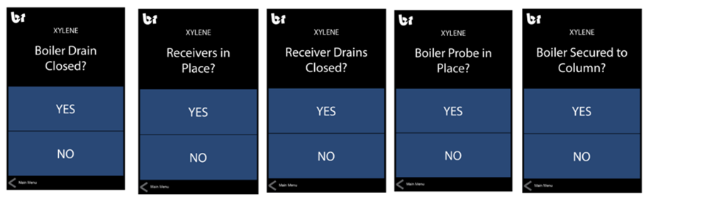 Safety Questions for Solvent Recycler