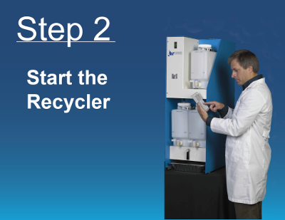 Formalin Recycling Step 2