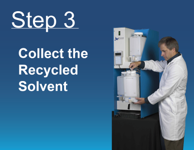 Solvent Recycling Step 3